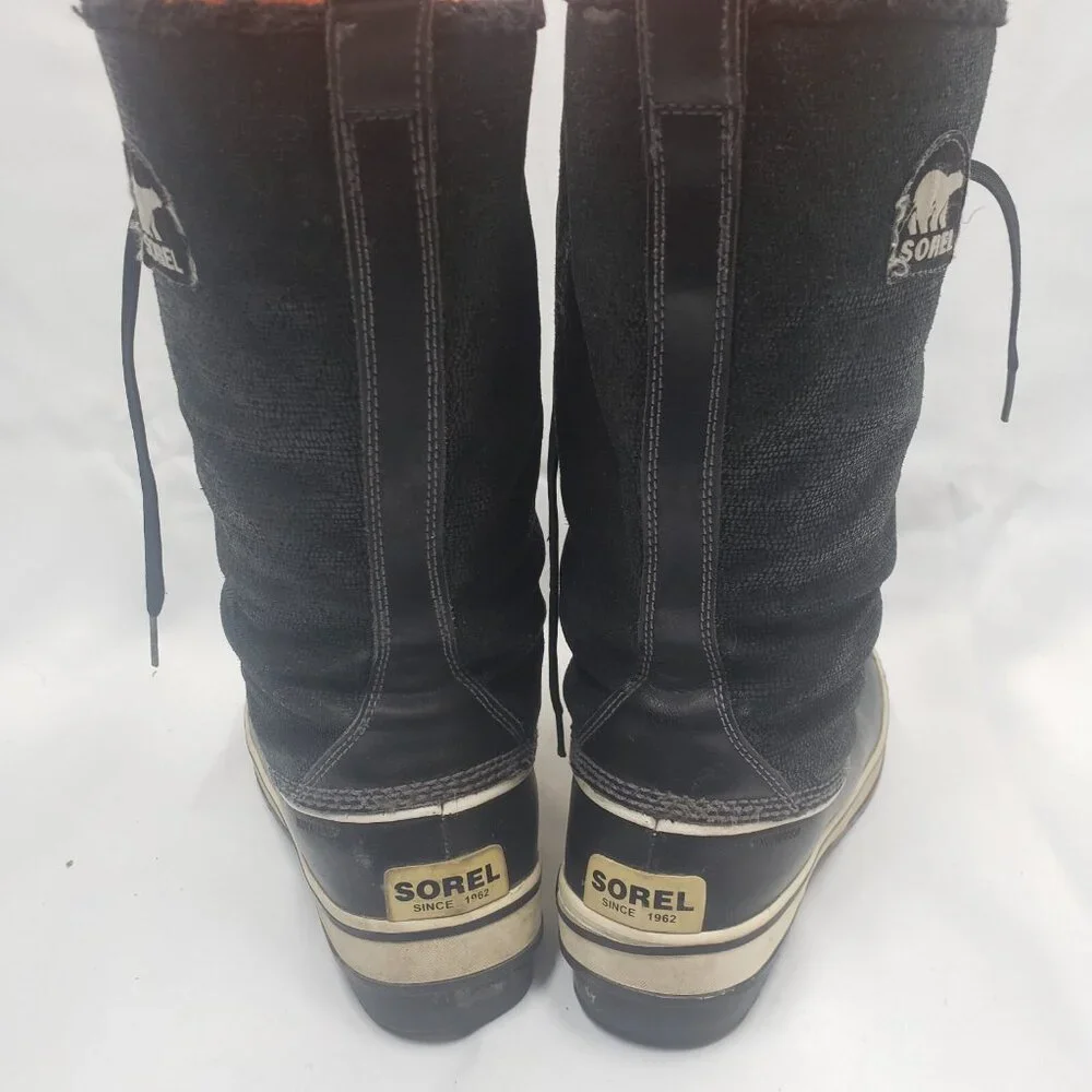 Sorel Tivoli Women's US Size 7.5 Black Waterproof High Winter Boots NL 1907-010 - Picture 3 of 16